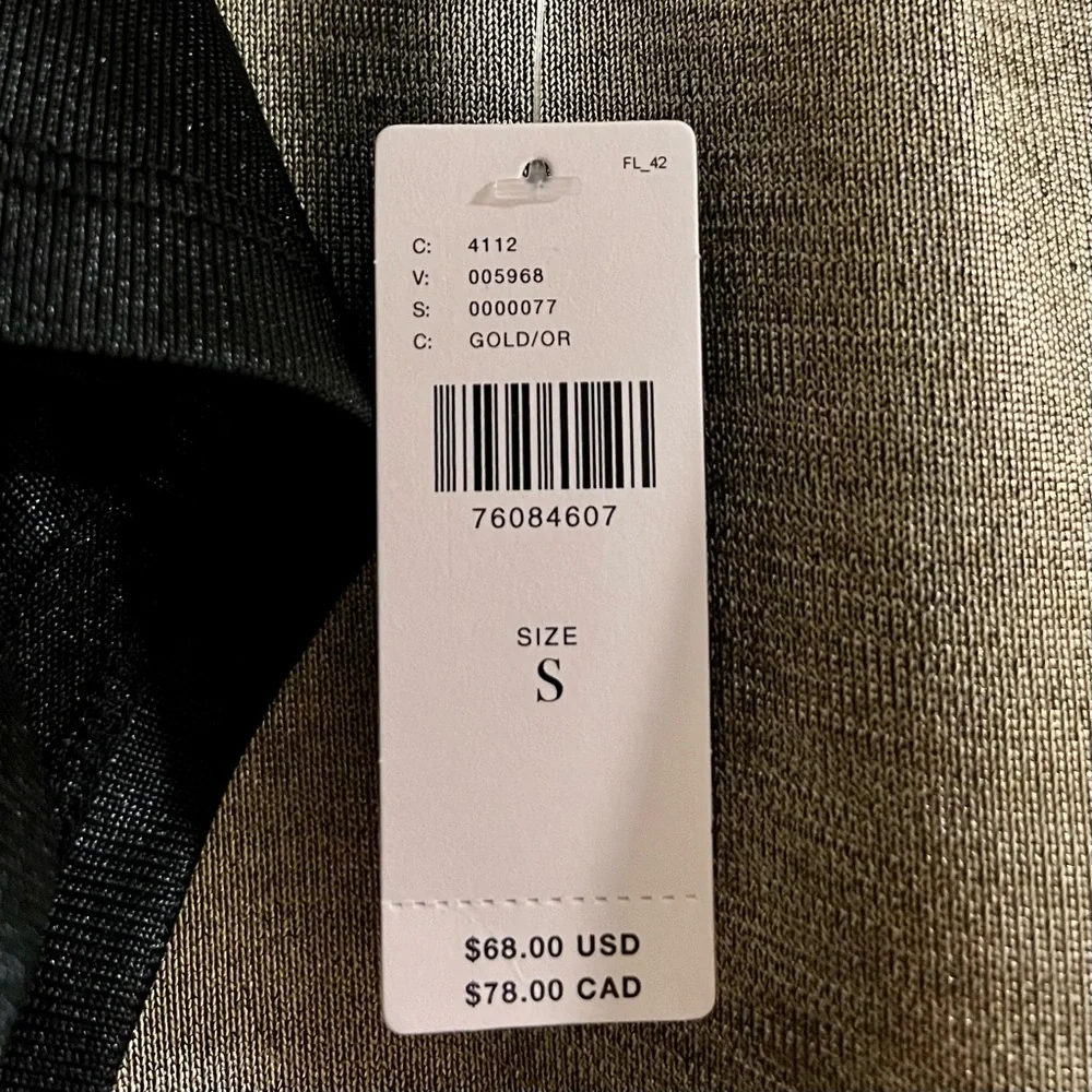 🔥 BUNDLE: Anthropologie- Porridge Shine Glam Tee in Black + Gold - Picture 6 of 6